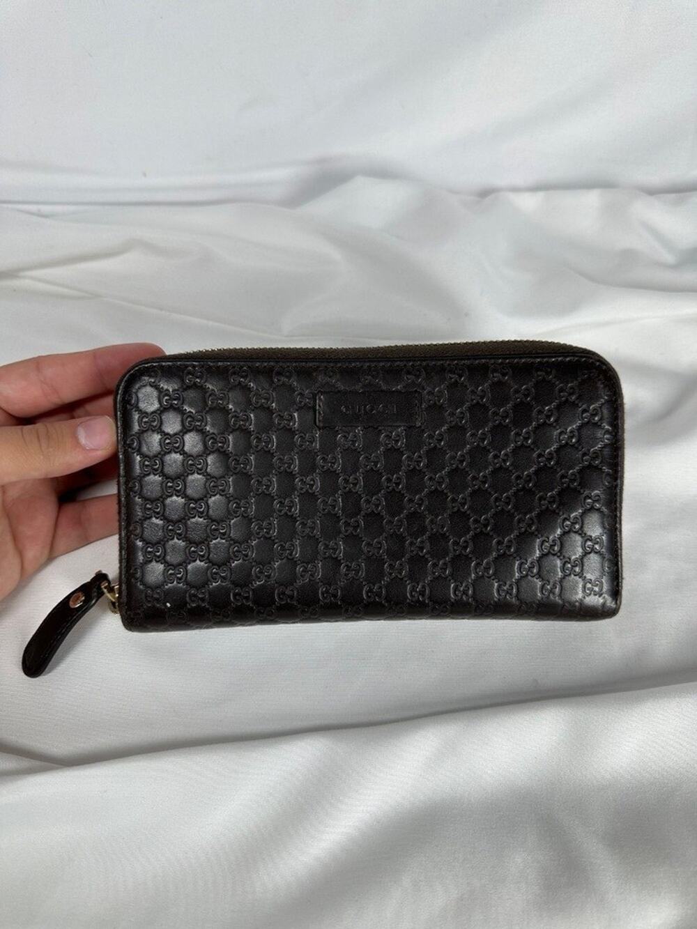Gucci GG Guccisma Zipper Wallet No Box SPB-MS (333188)